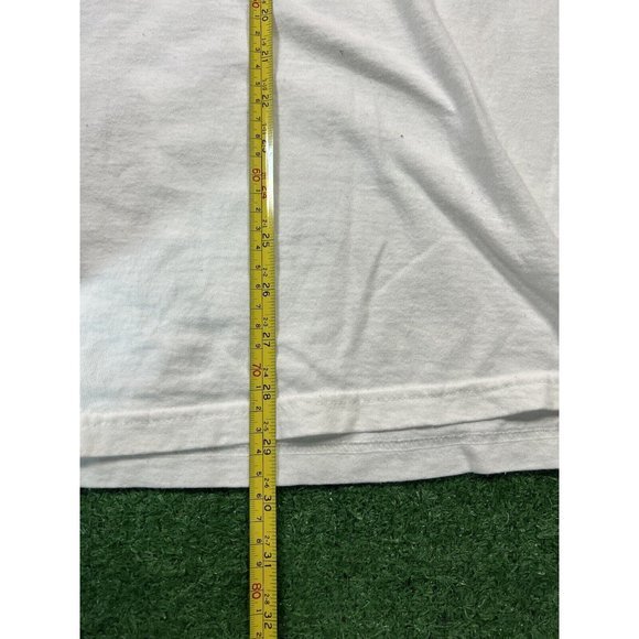 Vintage Nike Air Max White Y2k Mens‎ Sz XXL Tshirt Gray Tag Over sized - Picture 6 of 6